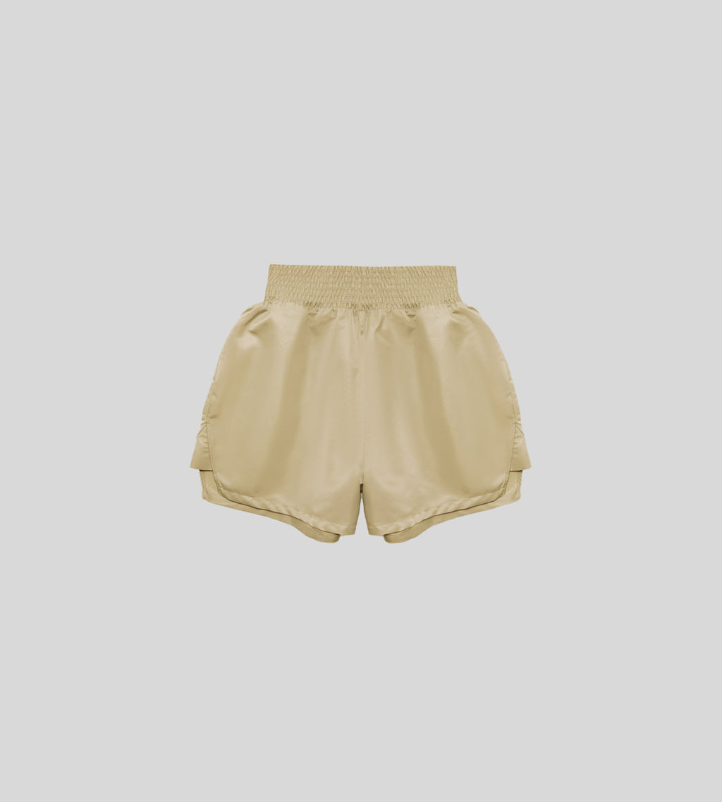 Pull Up Nylon Shorts