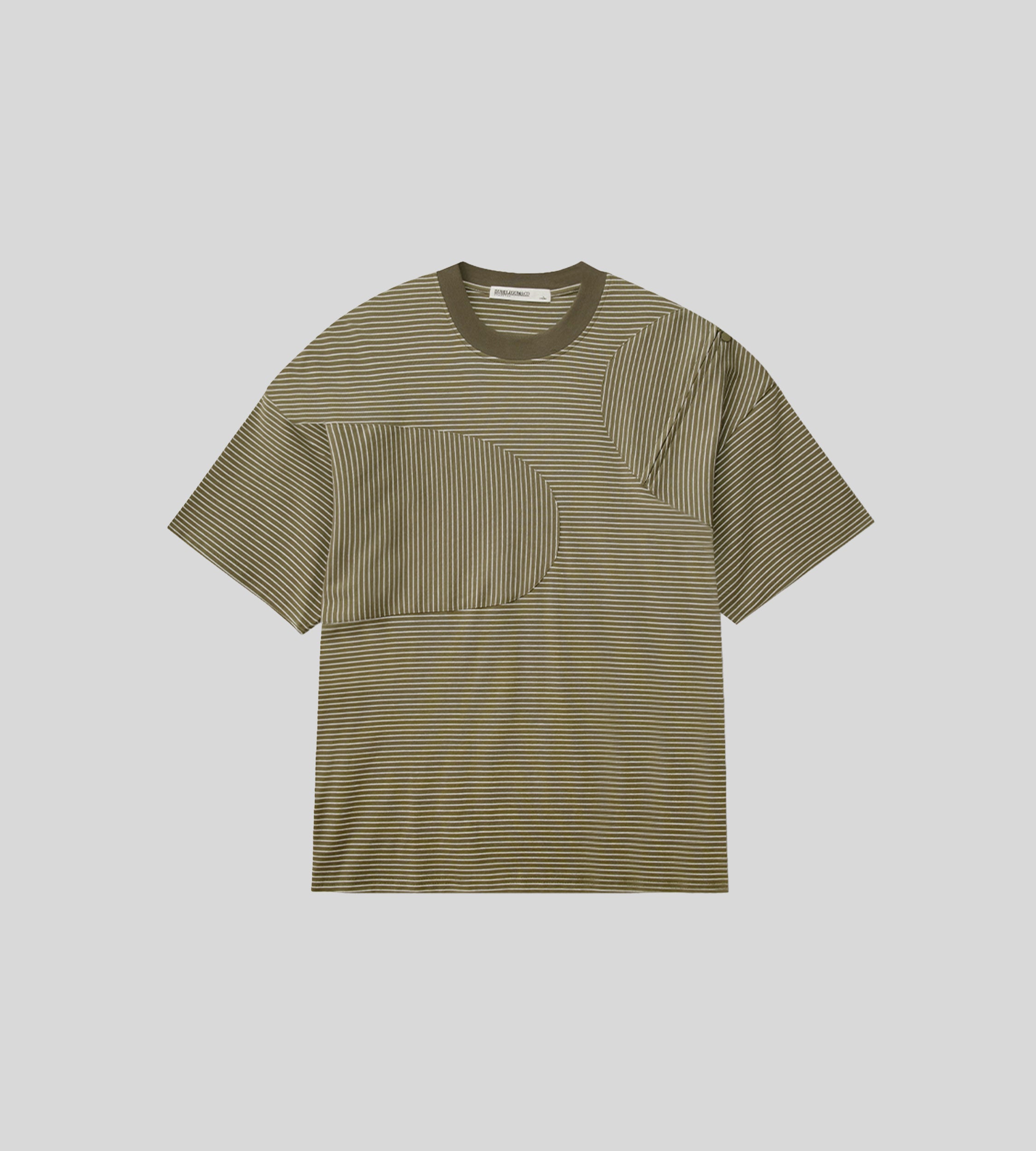 Stripped Cotton Tee