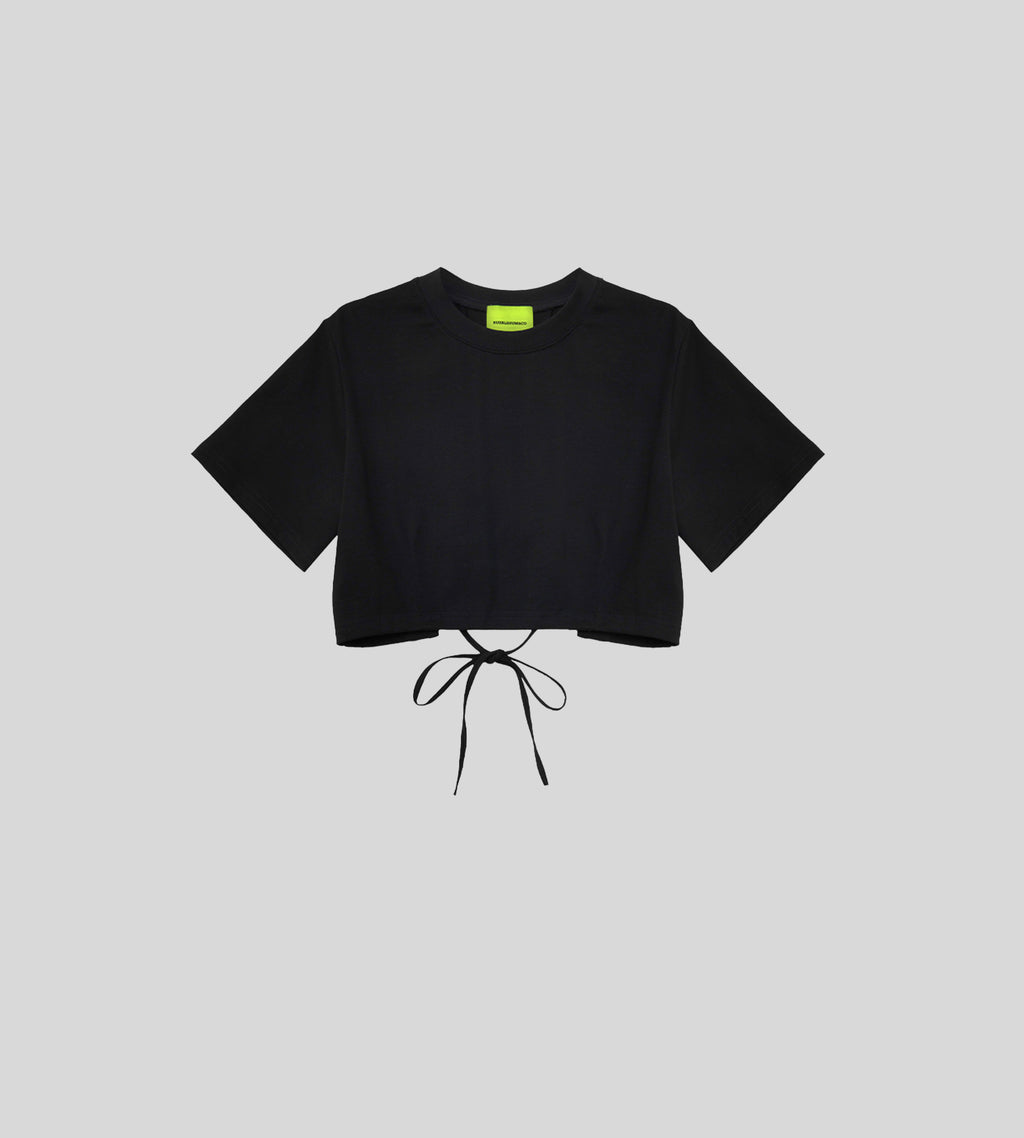 Tie Up Crop Tee