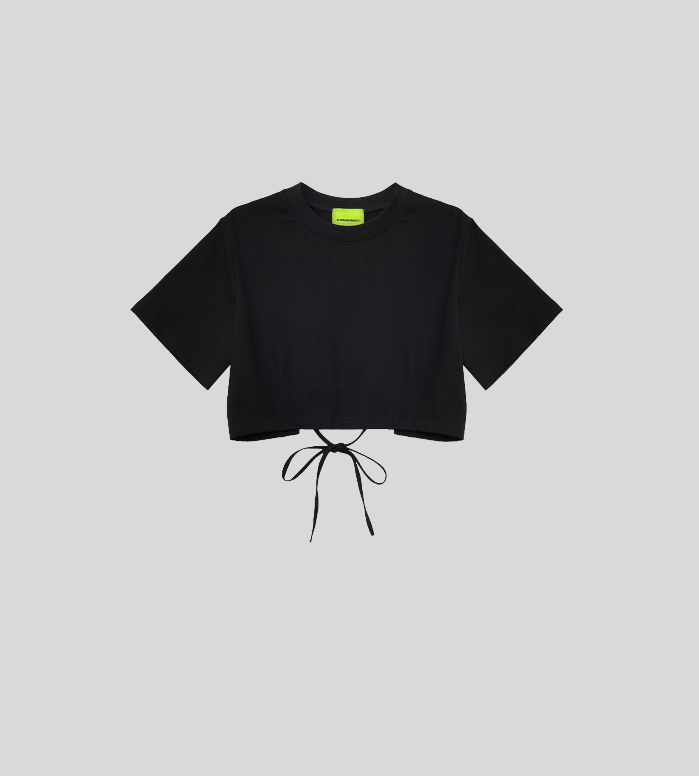 Tie Up Crop Tee