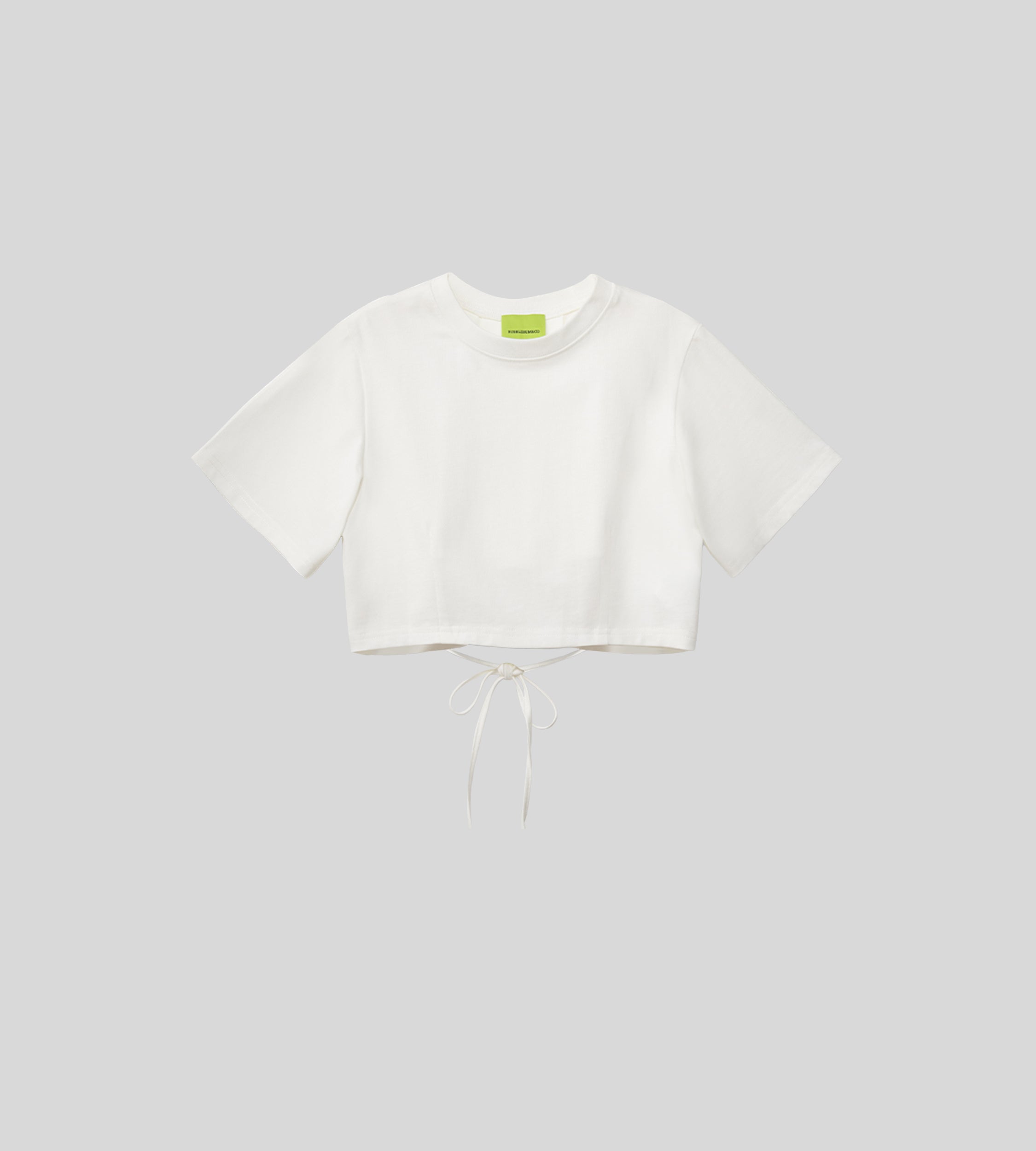 Tie Up Crop Tee