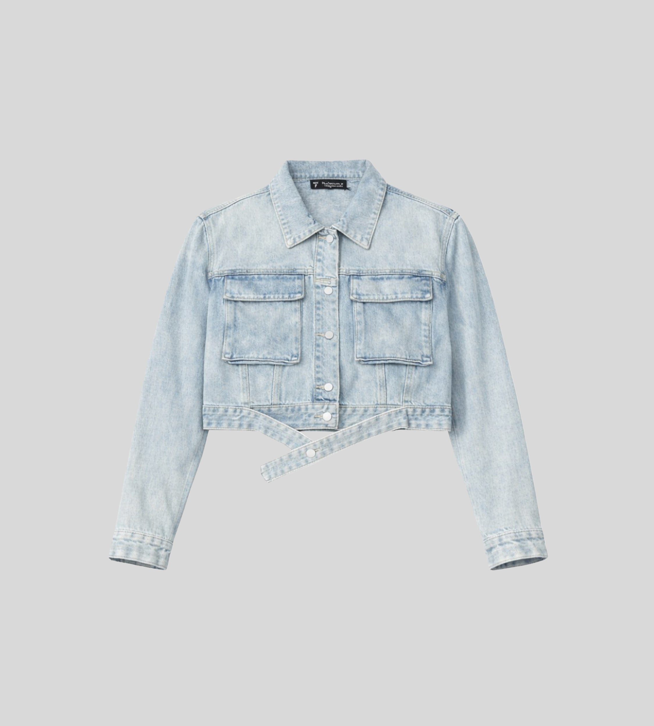 Denim Crop Jacket