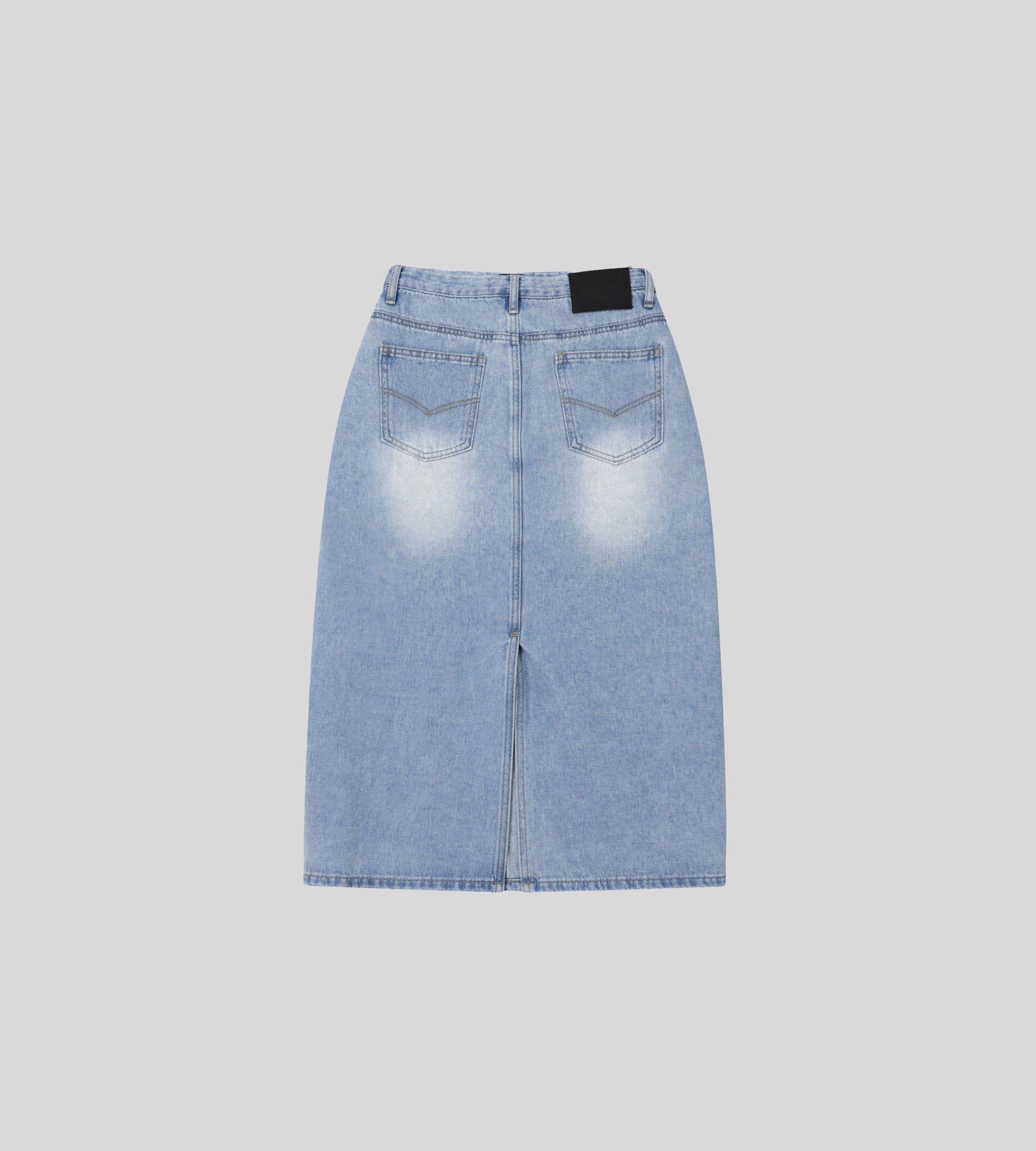 Snowfade Denim Skirt