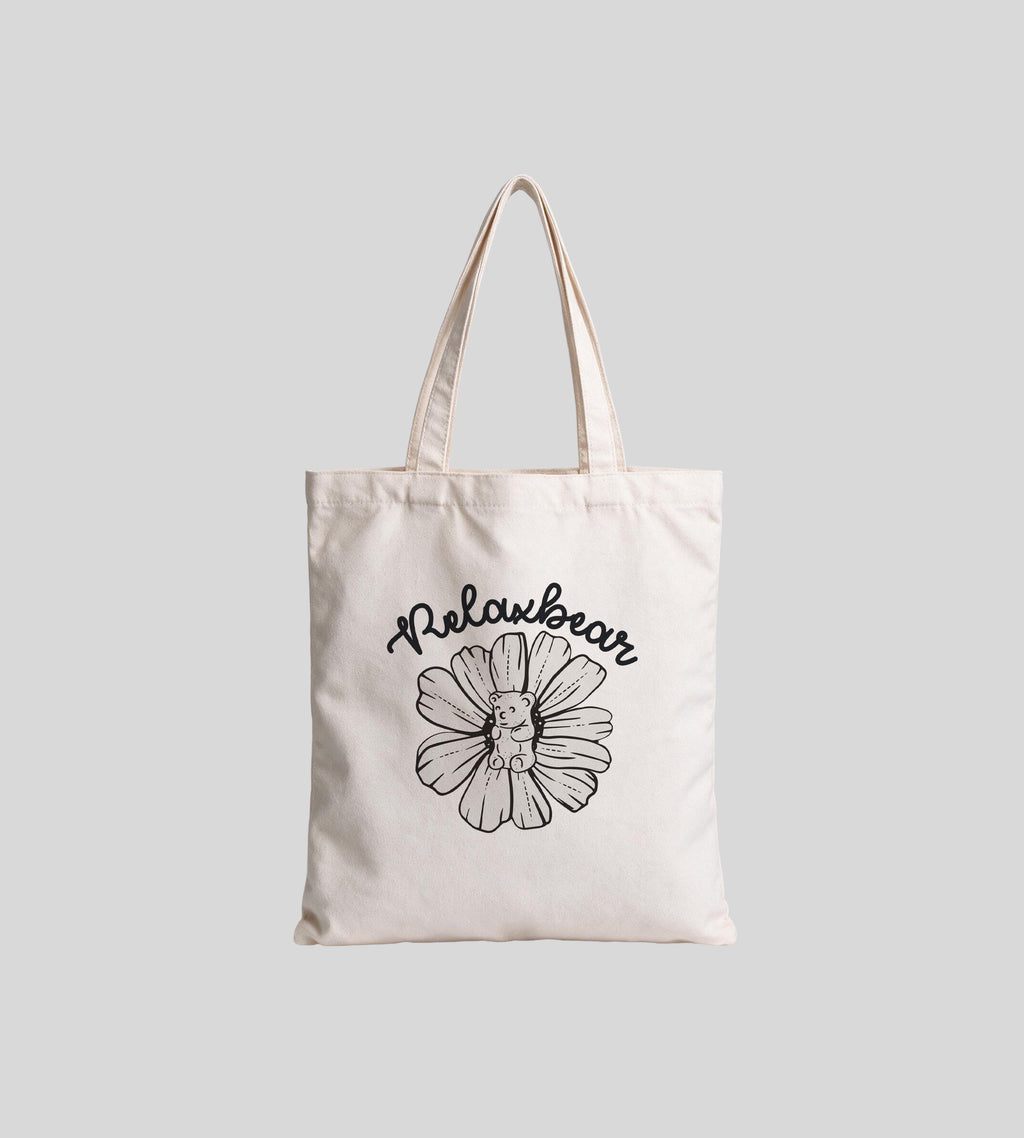 Relax Bear Canvas Bag