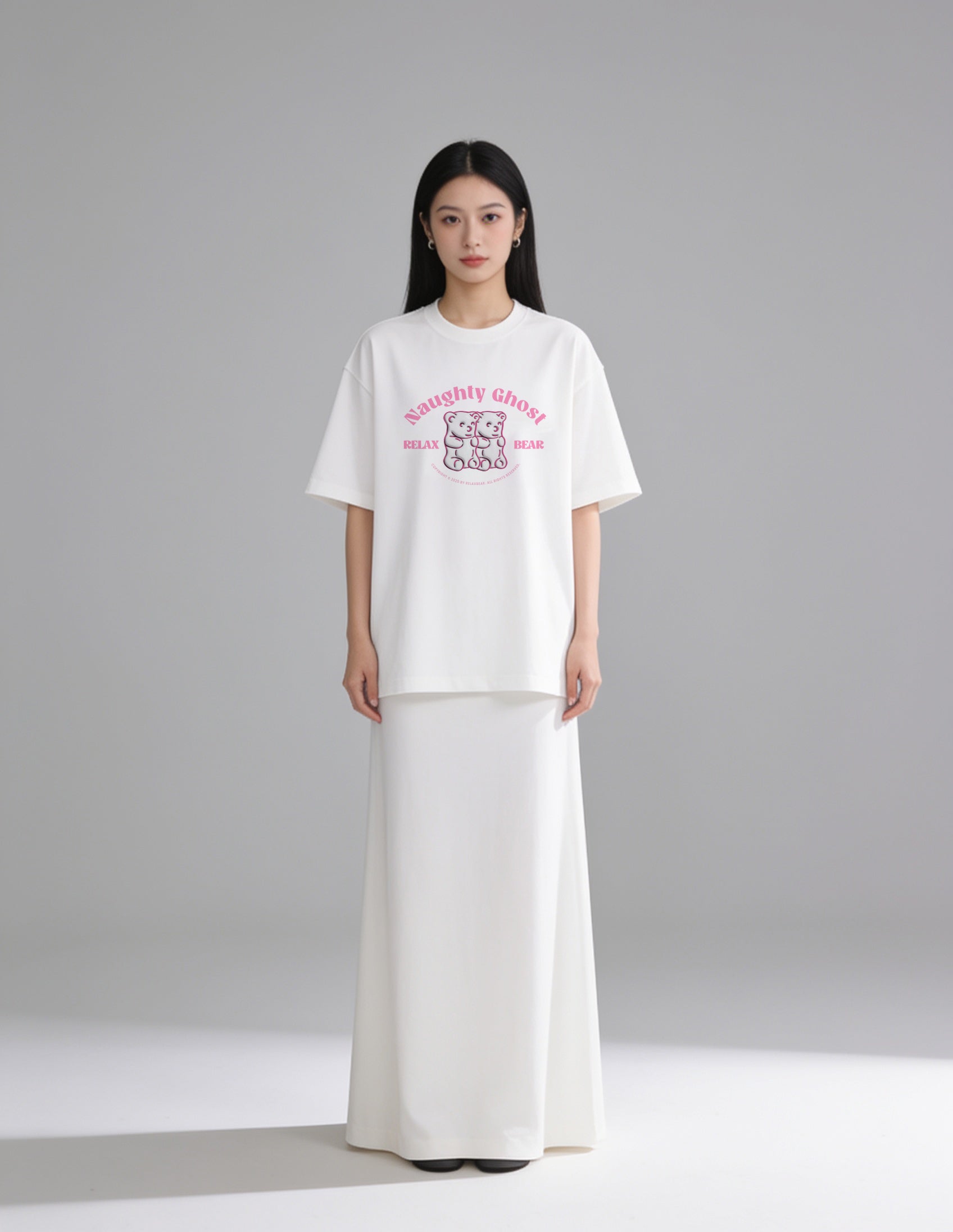 Naughty Ghost Bear Tee