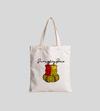 Relax Bear Canvas Bag
