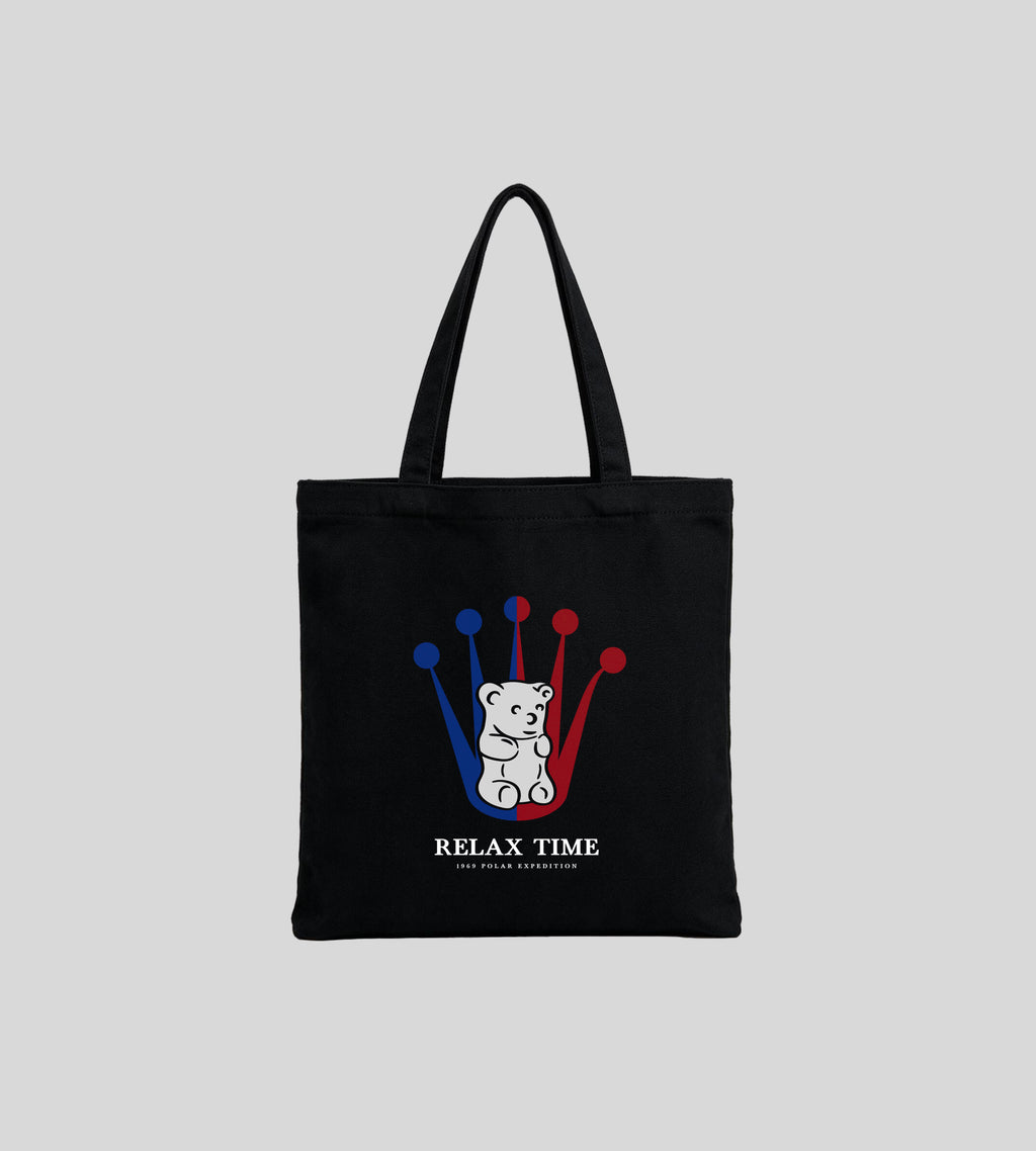 Relax Bear Canvas Bag