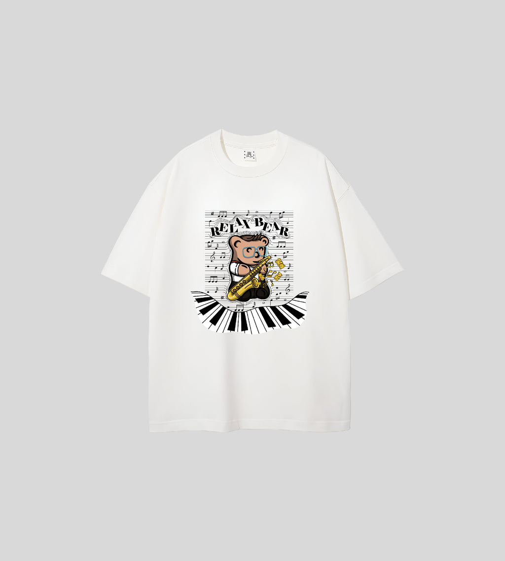 Saxophone Bear Tee
