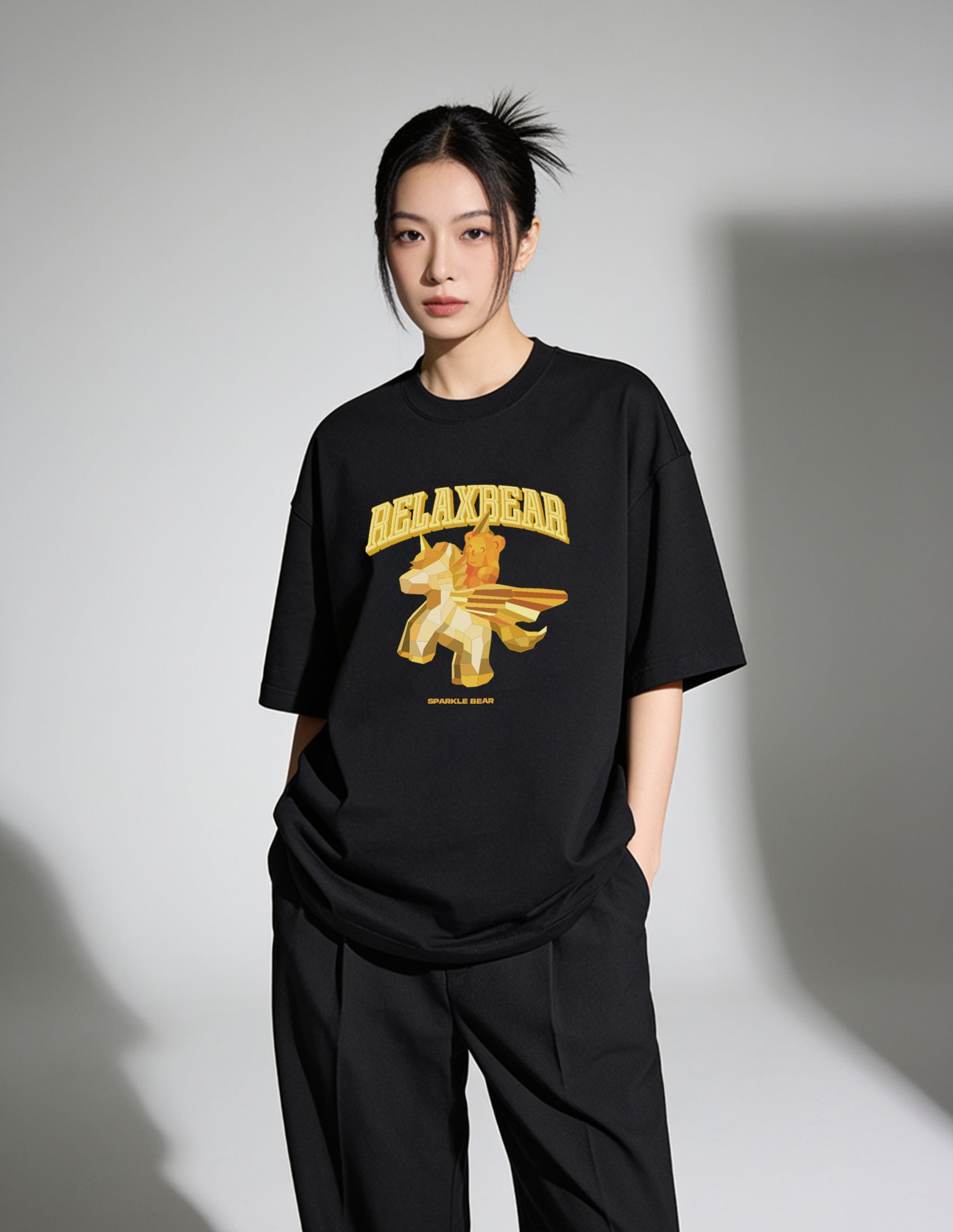 Sparkle Bear Gold Tee