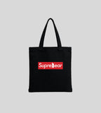 Relax Bear Canvas Bag