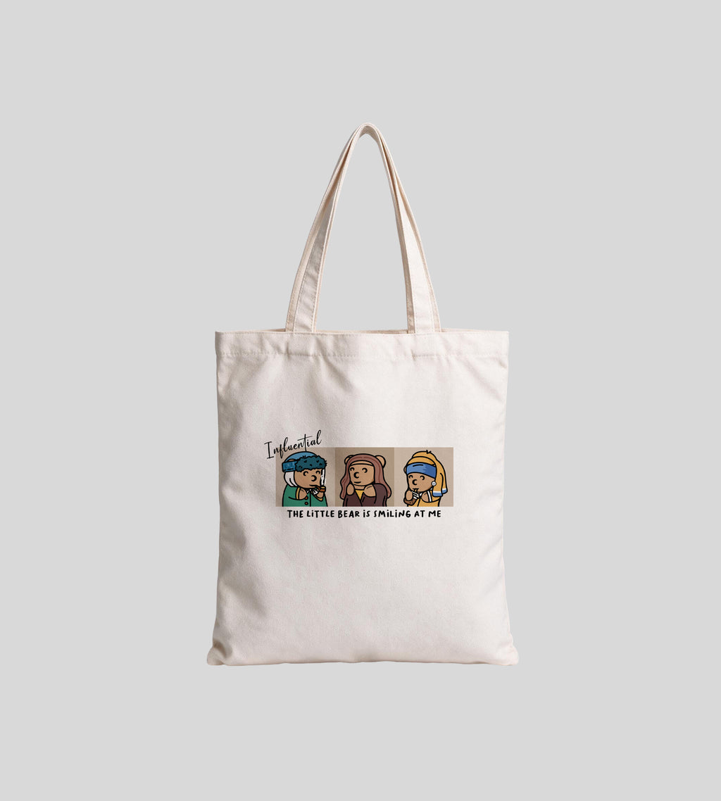 Relax Bear Canvas Bag