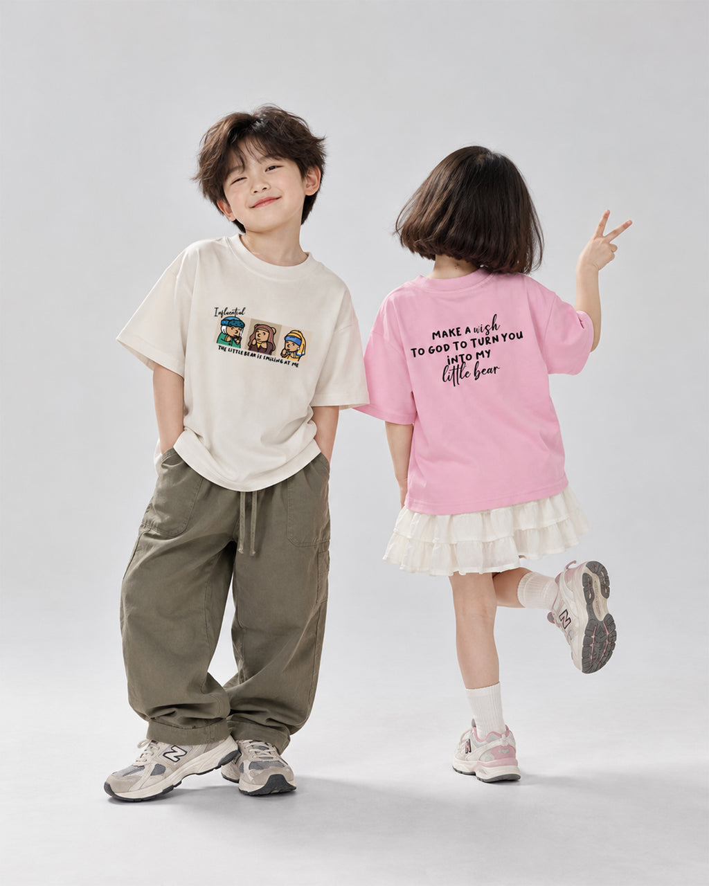 Junior Three Little Bear Tee