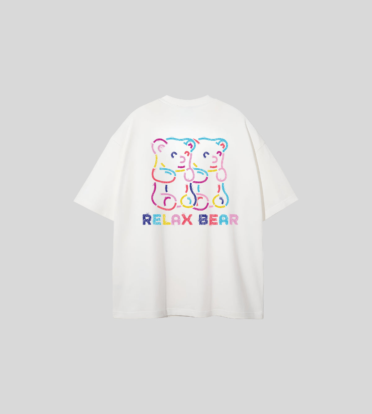 Twin Neon Bears Tee