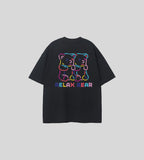Twin Neon Bears Tee