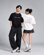 Twin Neon Bears Tee