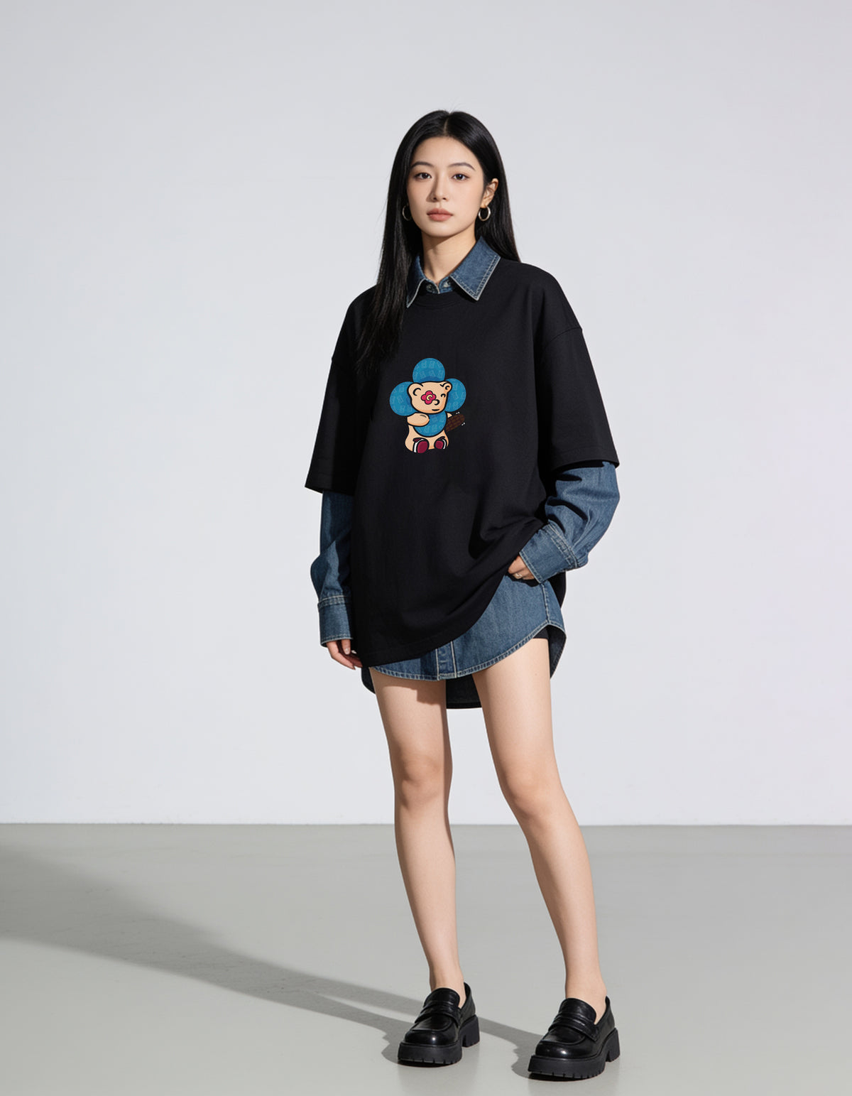 ViviSkateboard Bear Tee